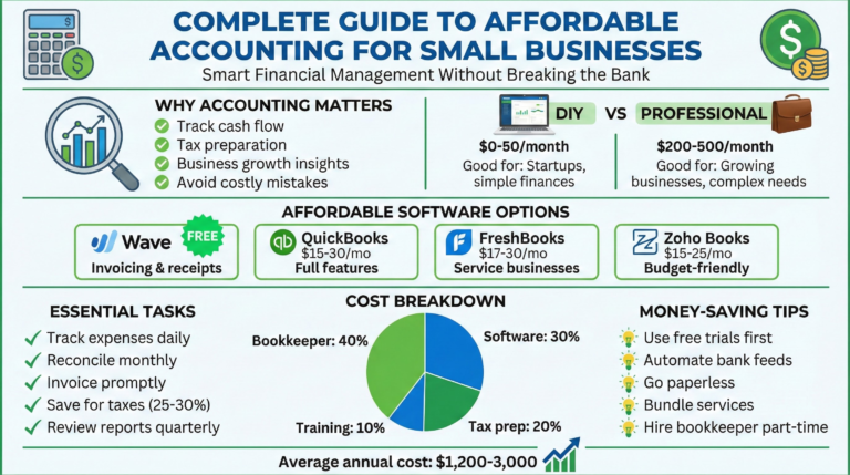 Complete Guide to Affordable Accounting For Small Businesses - Small ...
